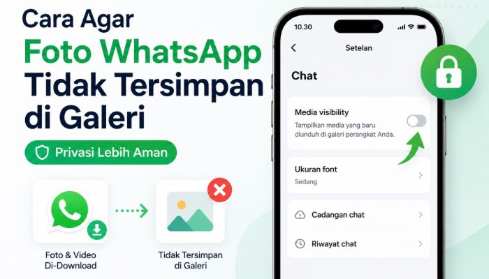 Cara Menonaktifkan Penyimpanan Foto Otomatis WhatsApp di Android dan iPhone