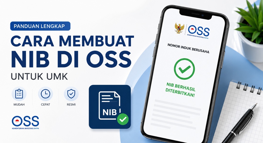 Cara Membuat NIB di OSS Lewat HP, Panduan Lengkap untuk UMK 