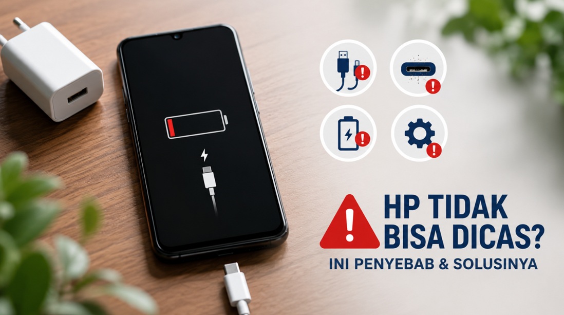 Kenapa HP Tidak Bisa Dicas Padahal Charger Normal? Ini Solusinya