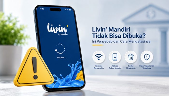 Cara Mengatasi Livin’ Mandiri Error dan Tidak Bisa Dibuka