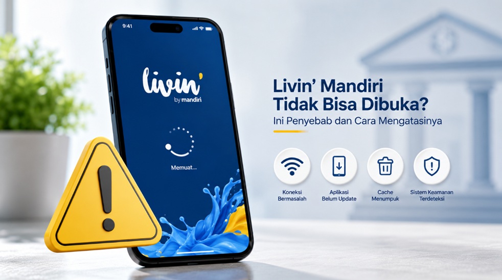 Cara Mengatasi Livin' Mandiri Error dan Tidak Bisa Dibuka