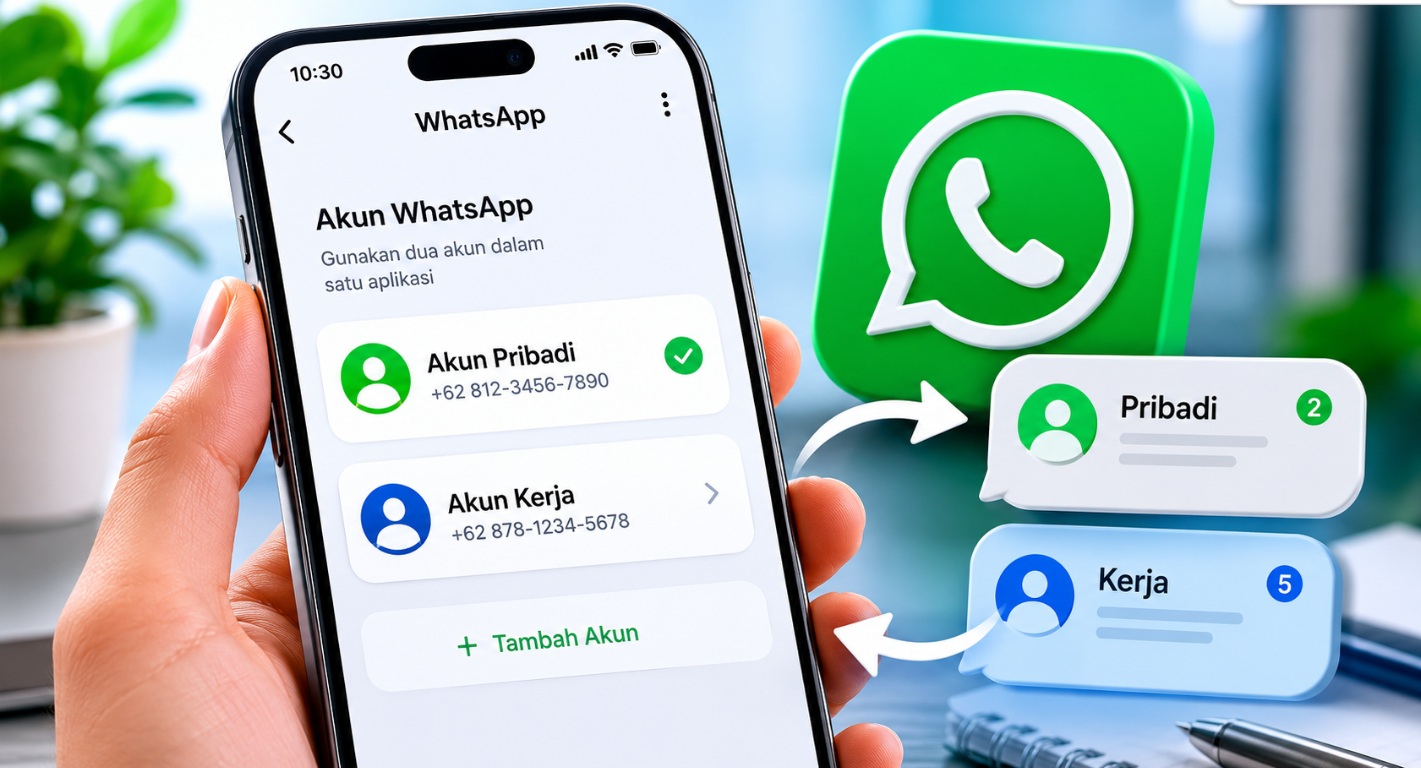 Cara Menggunakan 2 Akun WhatsApp di iPhone Tanpa WhatsApp Business