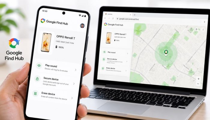 Cara Melacak HP OPPO yang Hilang dengan Google Find Hub