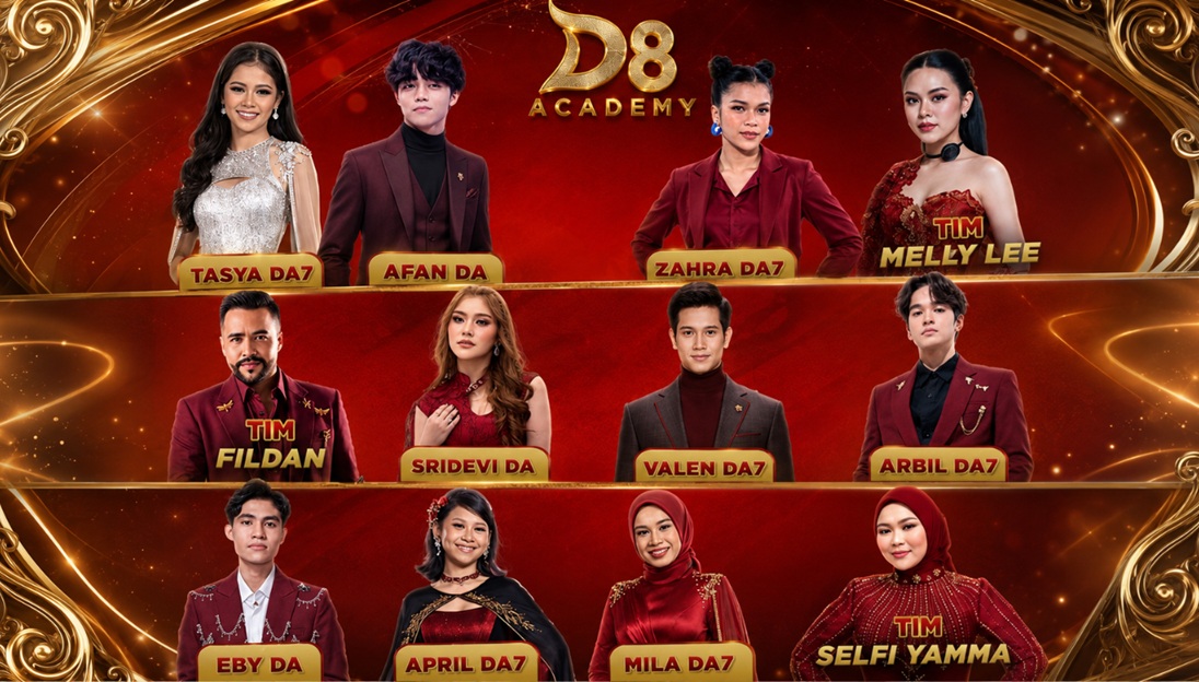 Coach DA8: Ini Daftar Lengkap D'Coach dan Tim Dangdut Academy 8