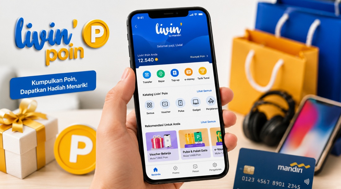 1 Livin Poin Berapa Rupiah? Ini Nilai dan Cara Tukarnya