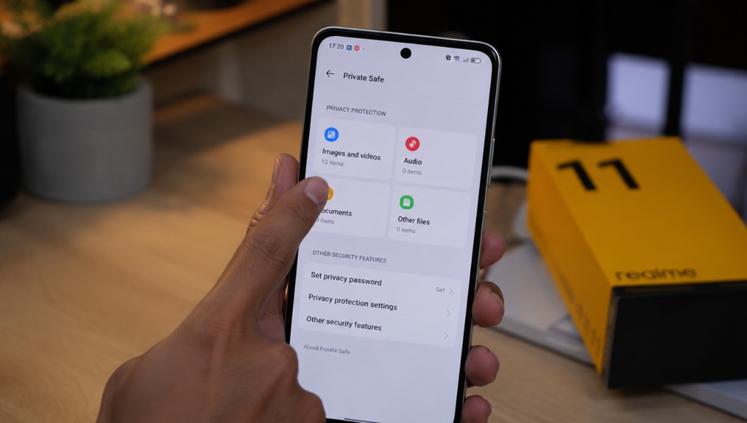 Cara Menyembunyikan Foto dan Video di HP realme dengan Private Safe
