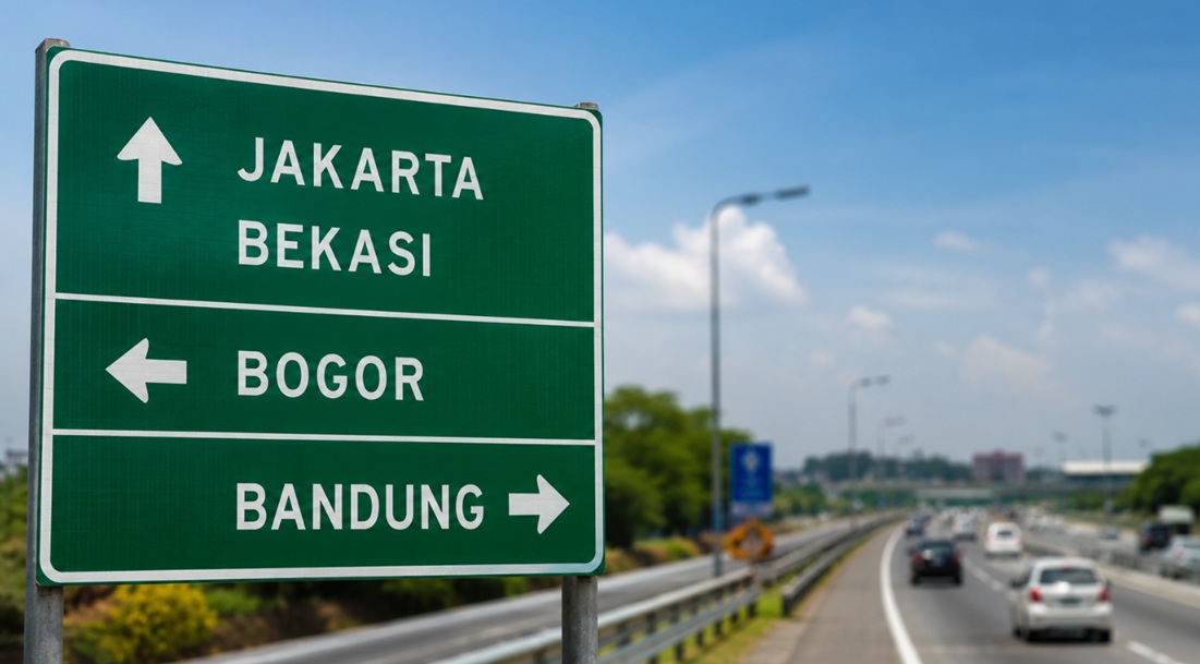 Apakah Jenis Font yang Digunakan dalam Penunjuk Jalan di Indonesia