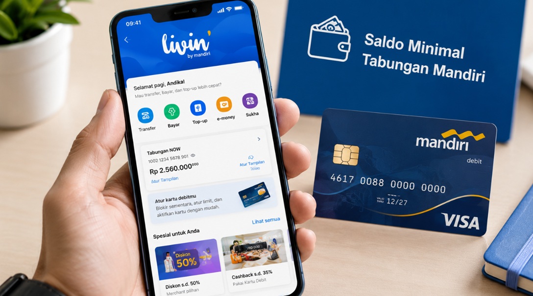 Berapa Saldo Minimal Livin' by Mandiri Terbaru? Ini Penjelasannya