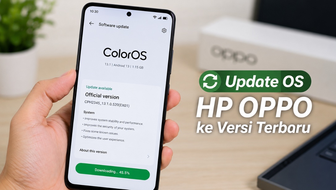 Cara Update OS HP OPPO ke Versi Terbaru dengan Aman