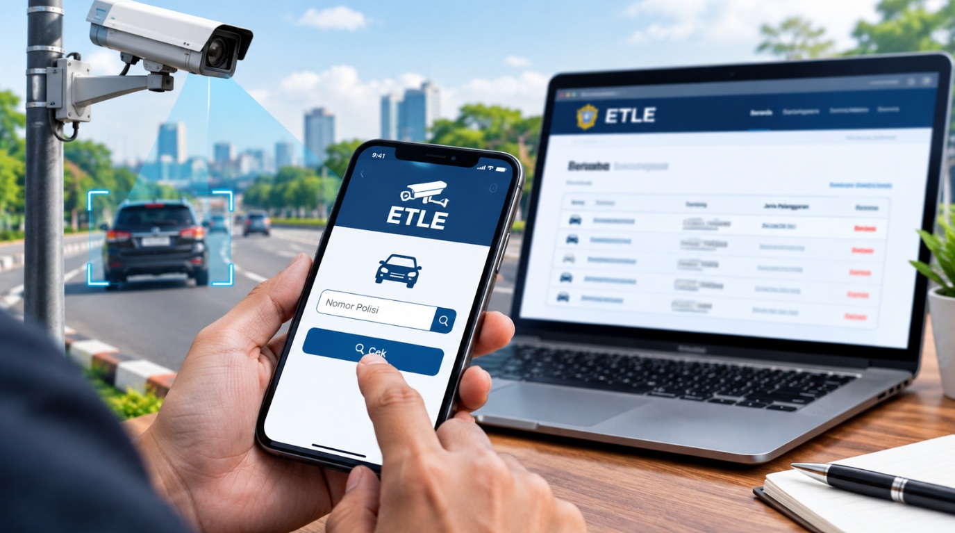 Begini Cara Cek Tilang ETLE Online, Mudah dan Cepat