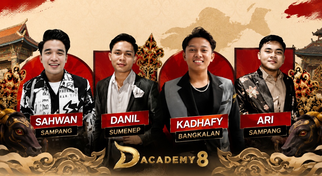 4 Wakil Madura di D'Academy 8, Siap Harumkan Pulau Garam