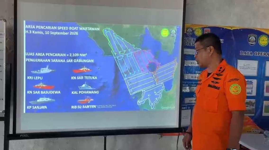Pencarian 5 Jurnalis Hilang di Gunung Anak Krakatau Diperluas Tim SAR