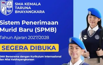 SPMB SMA Kemala Taruna Bhayangkara Dibuka, Ini Syarat dan Jadwalnya
