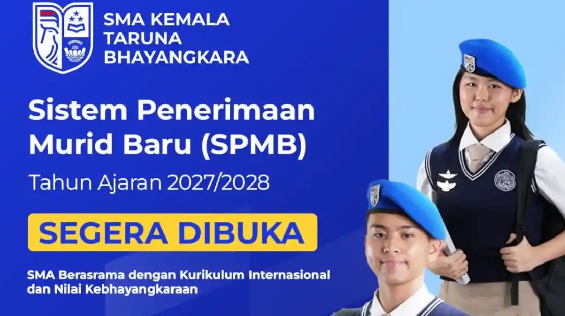 SPMB SMA Kemala Taruna Bhayangkara Dibuka, Ini Syarat dan Jadwalnya
