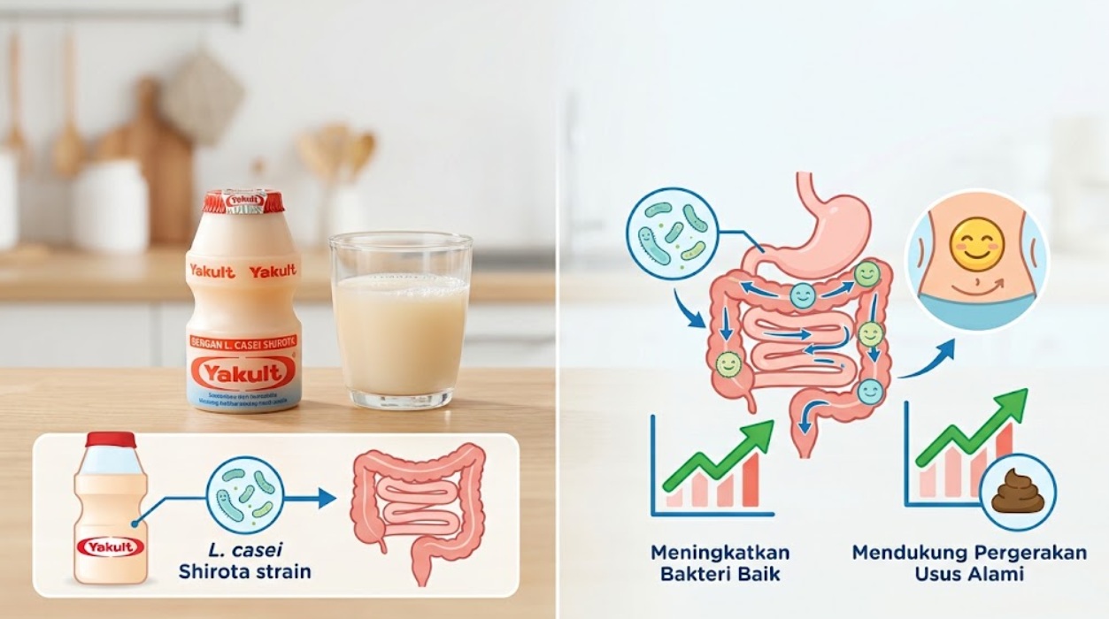 Apakah Yakult Bisa Melancarkan BAB? Ini Faktanya