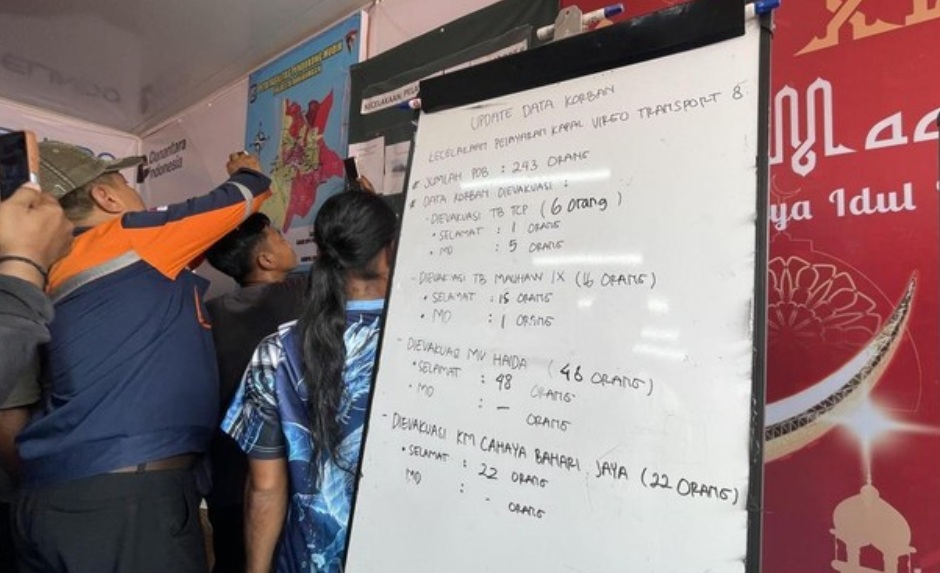 Identitas 6 Penumpang KM Virgo yang Meninggal Masih Diverifikasi Tim DVI