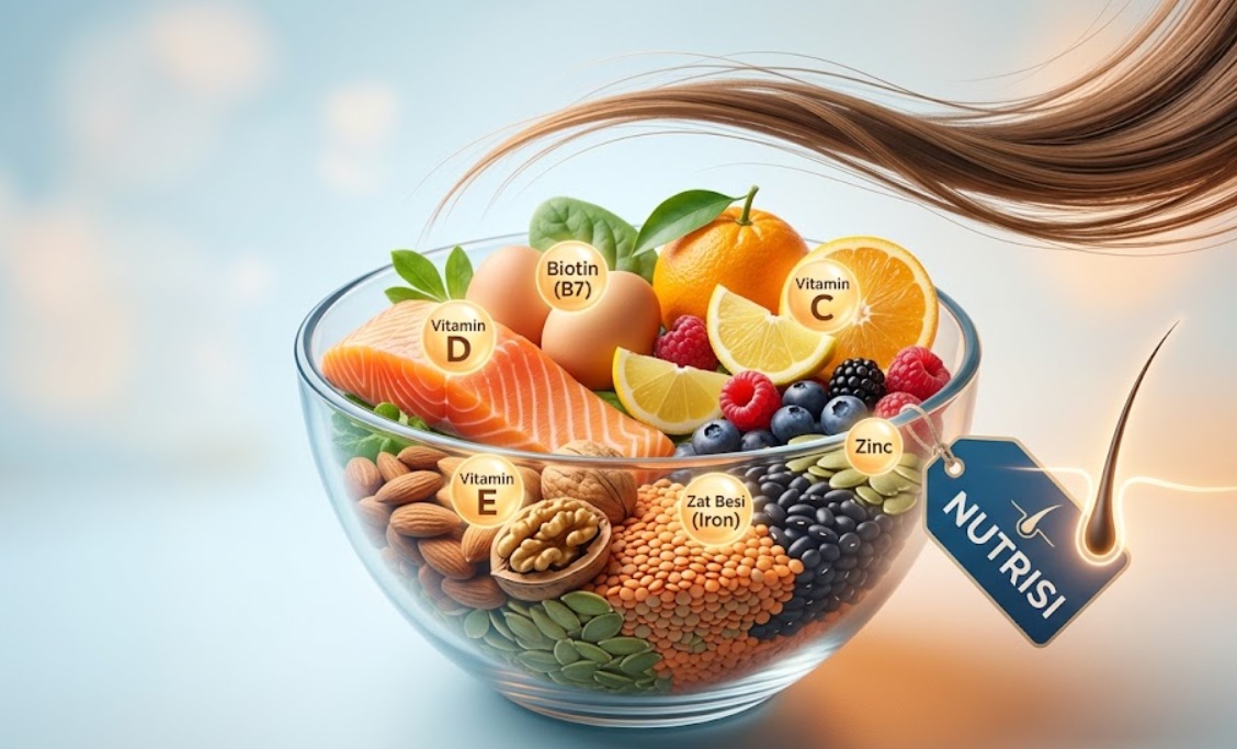 Rambut Rontok Kekurangan Vitamin Apa? Ini Penyebab dan Solusinya