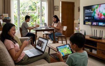 Internet 15 Mbps Cukup untuk Berapa Perangkat di Rumah?