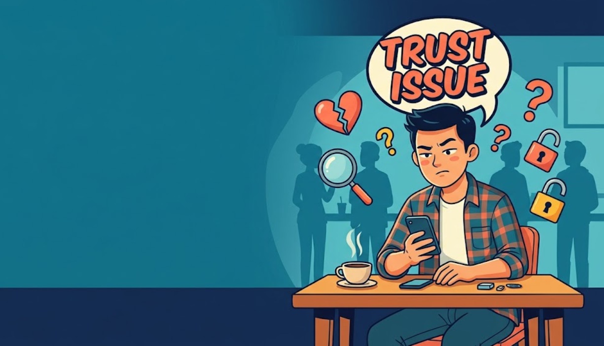 Apa arti trust issue? Simak pengertian, penyebab, ciri-ciri, contoh dalam kehidupan sehari-hari, dan cara mengatasinya di sini.