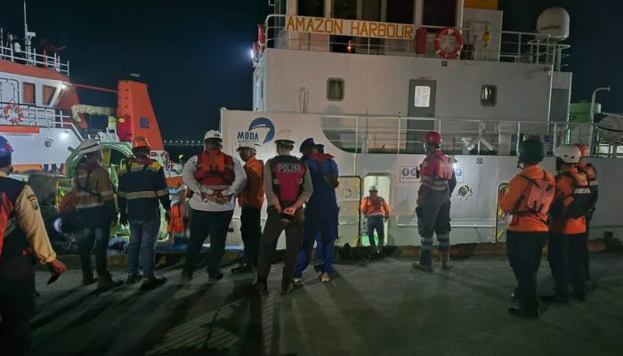 Kapal MV Khatulistiwa 8 Tenggelam di Tuban, 1 ABK Hilang