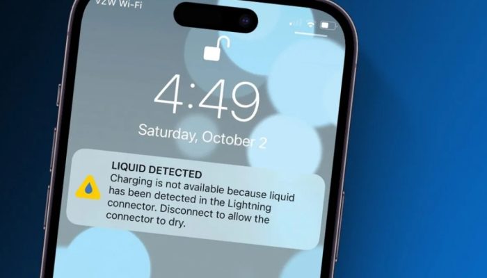 Cara Mengatasi Liquid Detected di iPhone dengan Aman