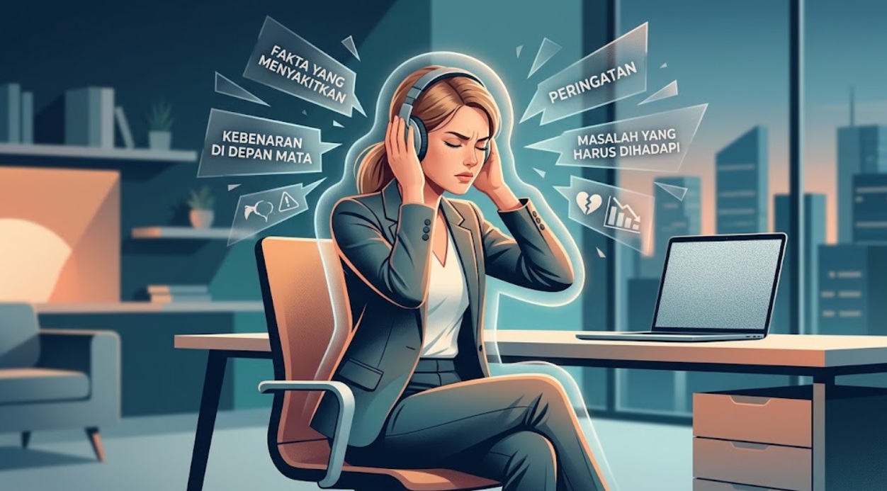 Apa arti kata denial? Simak makna dalam bahasa gaul dan psikologi, tahap berduka, contoh kalimat, serta cara menyikapinya di sini.