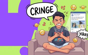 Apa arti cringe dalam bahasa gaul? Simak pengertian, asal kata, contoh kalimat, dan bedanya dengan blunder serta istilah lain di sini.