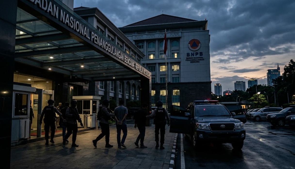 OTT KPK BNPB mengamankan 14 orang, termasuk Sestama Rustian, terkait dugaan korupsi pengadaan barang dan jasa serta dana kebencanaan.